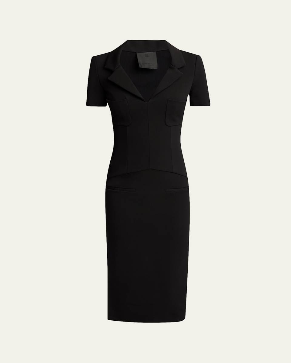Polo Midi Sheath Dress